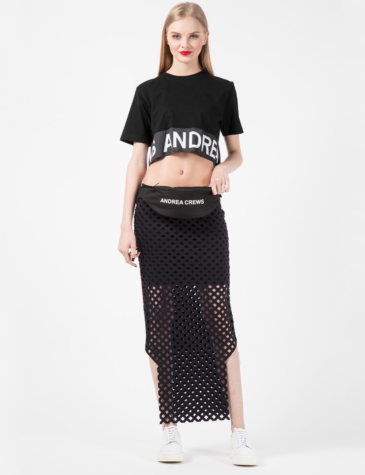 Black Fanny Pack Andrea Crews Bumper Bag Placeholder Image
