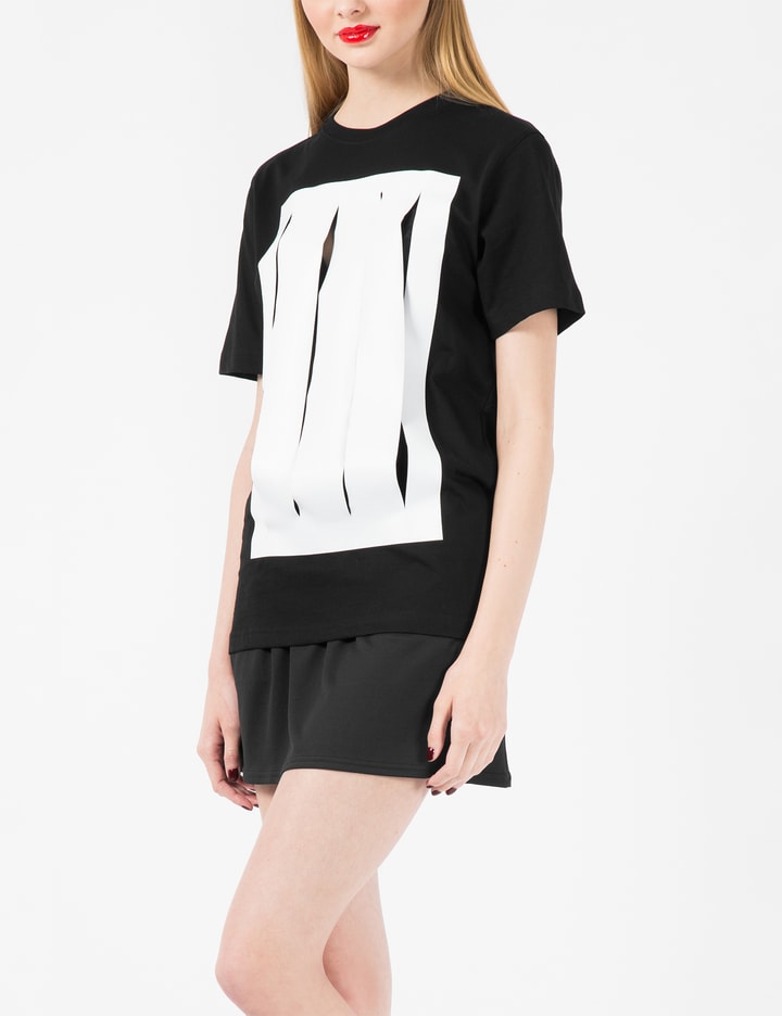 Black/White Nudo Printed Cut T-Shirt Placeholder Image