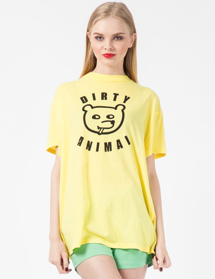Yellow Dirty Animal Slob T-Shirt Placeholder Image