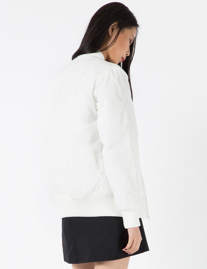 White Flight Bomber Jacket Placeholder Image