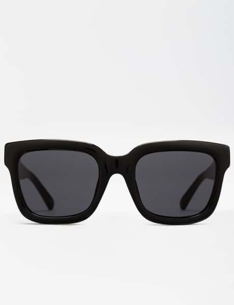 3.1 Philip Lim Stylish Black Large Frame Sunglasses. Linda_Farrow_x_Philip_Lim_glas  main image 3