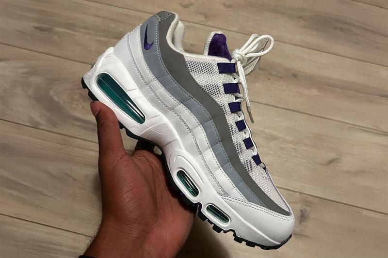 ซูมคู่เก๋า! พาชม Nike Air Max 95 OG “Grape” รีโทรก่อนใคร