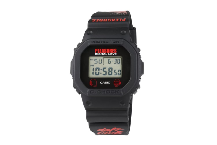 PLEASURES x Casio ยกย่อง Daft Punk ด้วยคอลแลบ G-SHOCK รุ่นใหม่ DW5600PDP-1