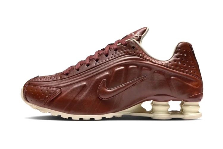 Nike เผยโฉม Shox R4 “Dark Pony” หุ้มหนังสีน้ำตาลสุดหรู