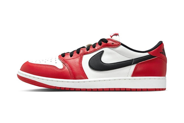 เผยภาพทางการ Air Jordan 1 Low OG “Chicago” รุ่นปีนี้