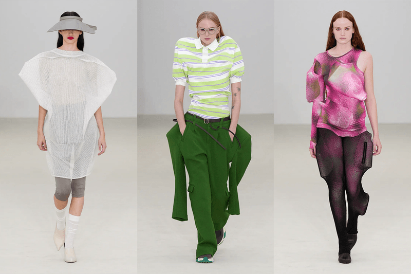 Issey Miyake SS26 ยักไหล่สุดขี้เล่น