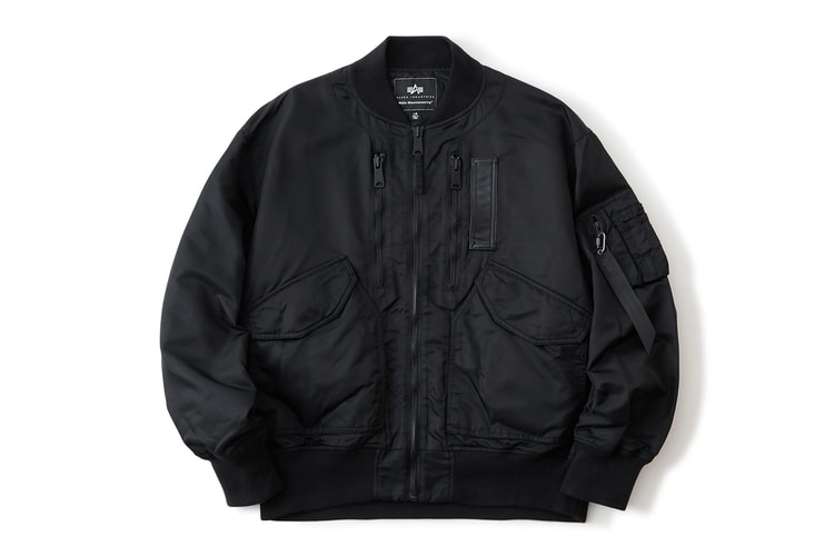 White Mountaineering x Alpha Industries รีเวิร์กบอมเบอร์คลาสสิก CWU 45/P