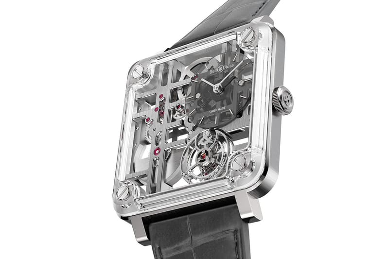 โชว์กลไกเต็มตา! Bell & Ross BR-X3 Tourbillon Micro-Rotor เรือนสี่เหลี่ยมใสสตีล-แซฟไฟร์