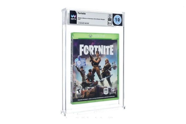 แผ่นเกม Fortnite ซีลโรงงานถูกประมูลไปกว่า 42,500 ดอลลาร์สหรัฐที่ Heritage Auctions