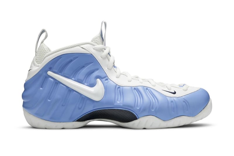 เผยวันวางขายทางการ Nike Air Foamposite Pro “University Blue”