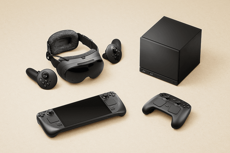 Valve เปิดตัวอุปกรณ์เกมใหม่ 3 รุ่น: Steam Machine, Steam Frame และ Steam Controller