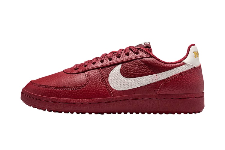 Nike แต่งแต้มทองให้ Field General “Team Crimson” รุ่นใหม่