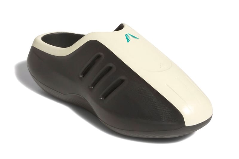 Anthony Edwards ปล่อยรองเท้า adidas Adifom IIInfinity Mule สี “Core Black/Cream” สุดมินิมอล