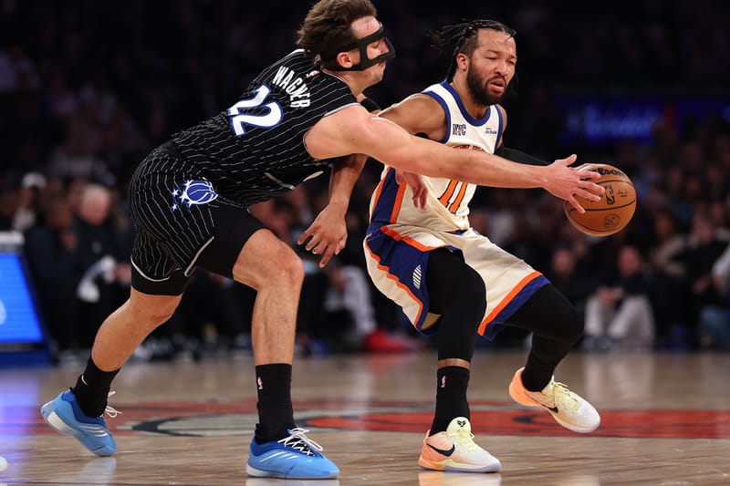 Jaylen Brunson เปิดตัว Nike Kobe 6 Protro “Sunrise” PE คู่ล่าสุด