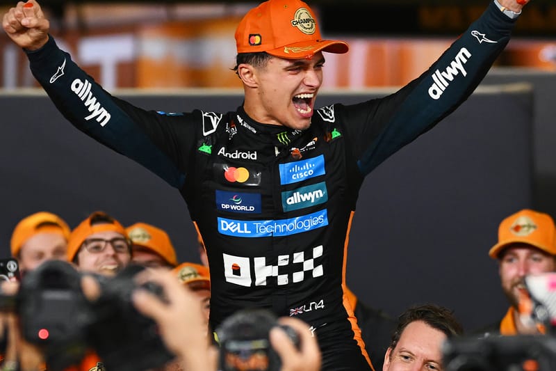 Lando Norris ผงาดคว้าแชมป์โลก F1 2025