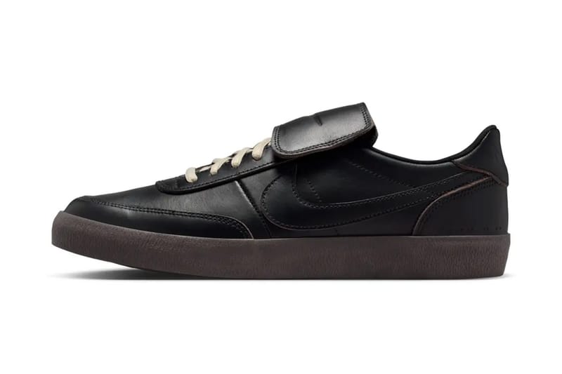 Nike Killshot 2 Leather Premium สี “Black” อัปเกรดใหม่ด้วยหนังพรีเมียมทั้งคู่