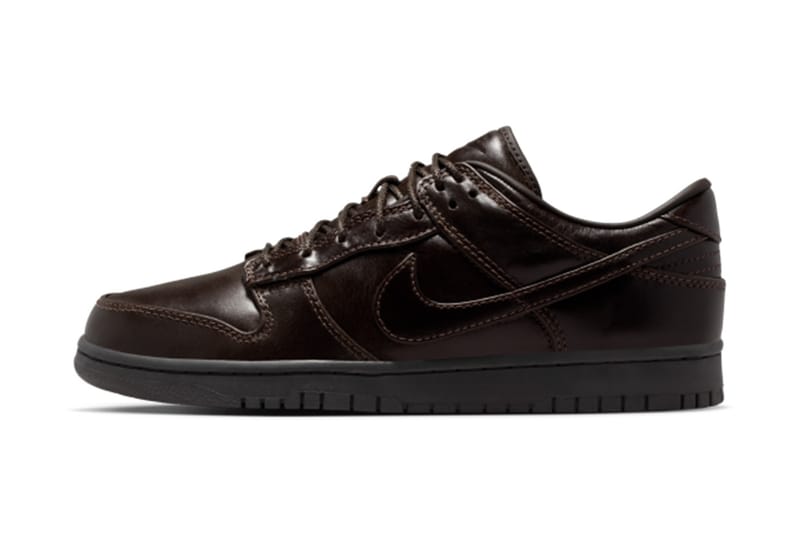 Nike อัปเกรด Dunk Low “Off White” และ “Classic Brown” ด้วยหนังพรีเมียมทั้งคู่