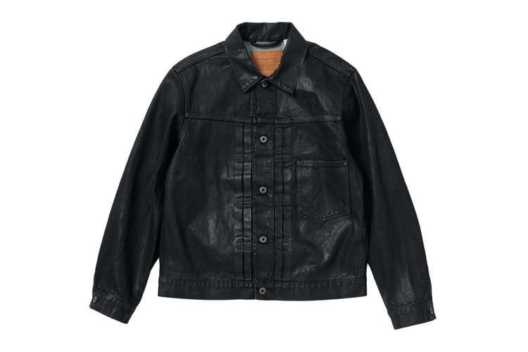 BIOTOP รีดีไซน์ Levi’s Type I Trucker ระดับไอคอนิกด้วยโค้ตสีดำเคลือบมือ