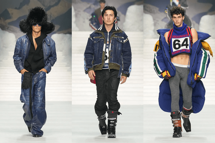 Hudson Williams สลับจากกระท่อมสู่รันเวย์ ที่โชว์ Dsquared2 FW26