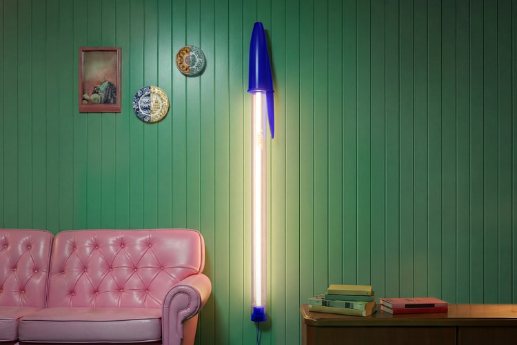 Mario Paroli แปลงโฉมปากกา BIC Cristal ไอคอนิก ให้กลายเป็นโคมไฟดีไซน์เท่สำหรับ Seletti