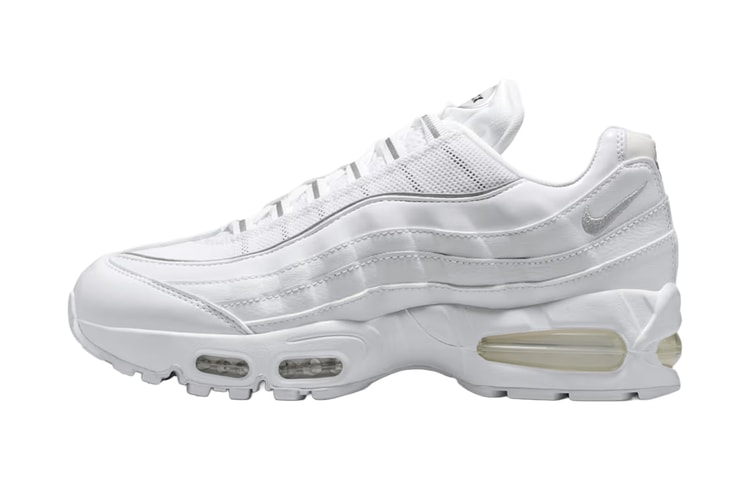 เผยโฉม Nike Air Max 95 Big Bubble สีขาว “White Reflective” วิบวับรอบคู่