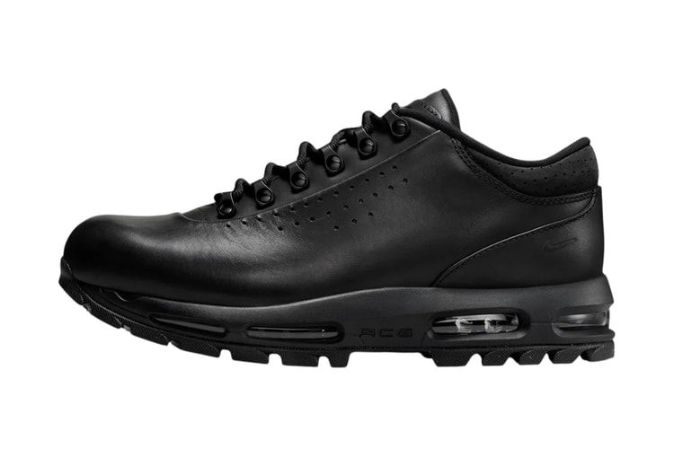 ชมภาพทางการ Nike Air Max Goadome Low "Black"