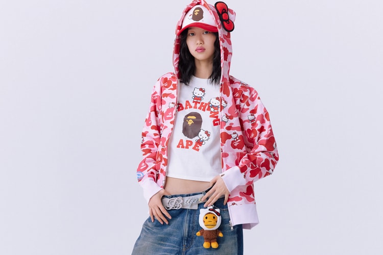 A BATHING APE จับมือ Sanrio เปิดตัวคอลเลกชัน Kuromi และ Hello Kitty SS26