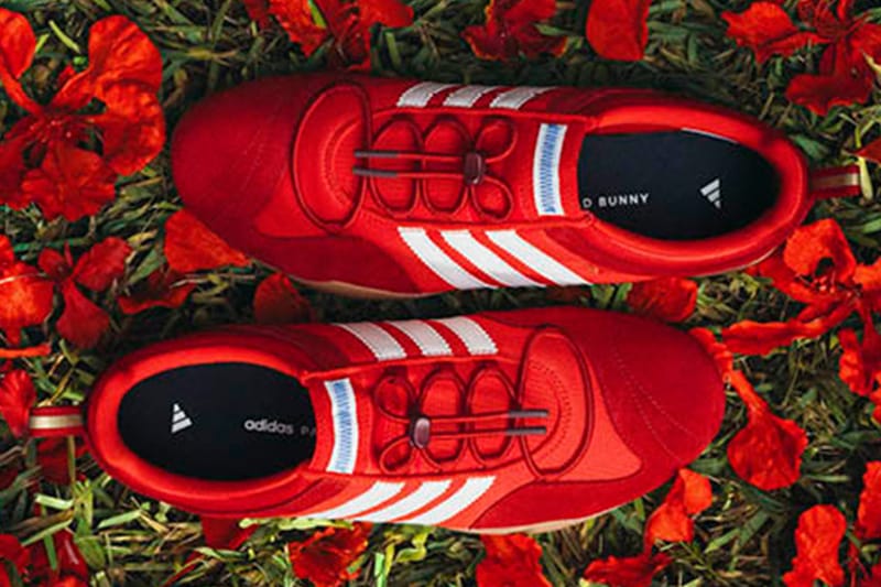 เผยวันวางขาย Bad Bunny x adidas Originals Ballerina “Vivid Red” พร้อมวิธีสอยให้ทันก่อนหมด