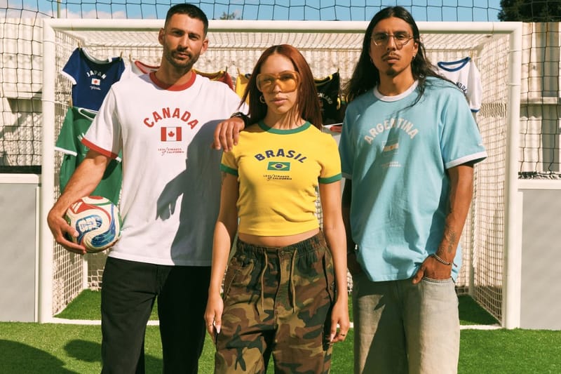 Levi's ปล่อยคอลเลกชันเสื้อยืด World Cup Ringer สุดคิวต์น่าโดน