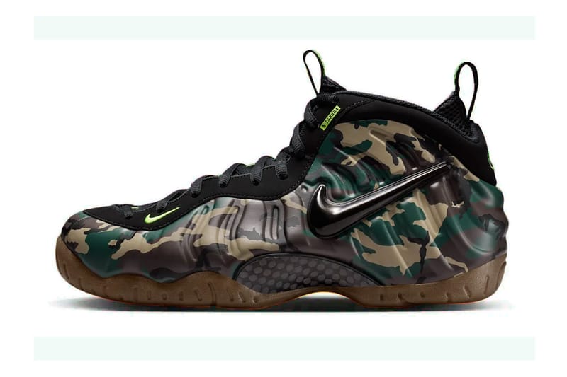 เผยโฉมอย่างเป็นทางการ Nike Air Foamposite Pro "Green Camo" พร้อมวันวางจำหน่าย