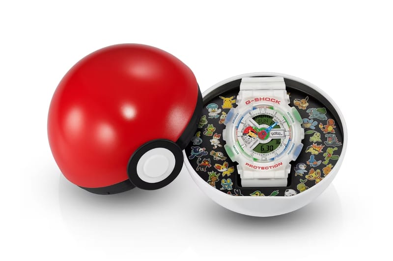 หาซื้อ Pokémon x G‑SHOCK GA‑110PKM‑7A ได้ที่ไหนตอนนี้