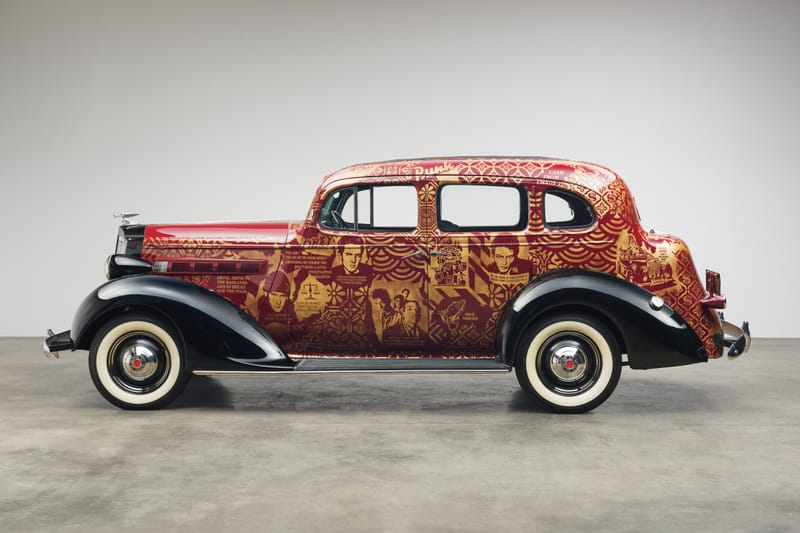 Shepard Fairey เปลี่ยน Packard ปี 1937 ให้เป็นอาร์ตคาร์