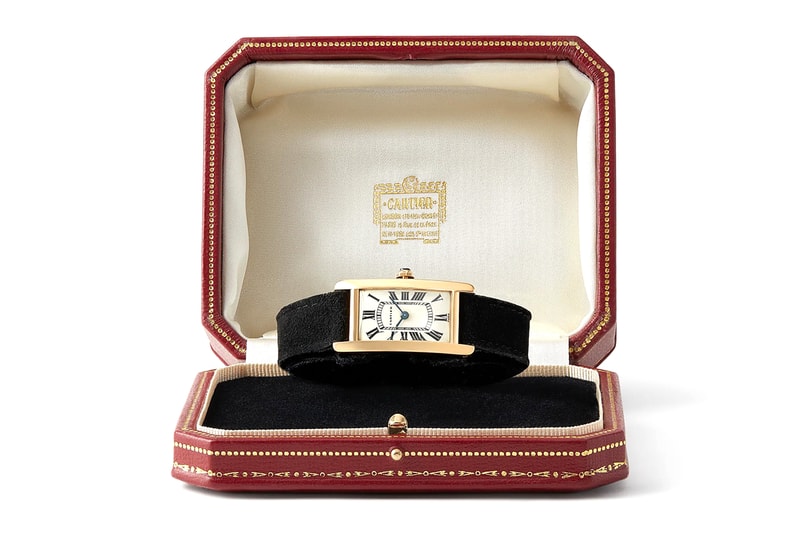 Harry Fane Dover Street Market London Cartier Tank Vintage Watches Timepieces Collection Gold Cintrée Automatique Steve McQueen