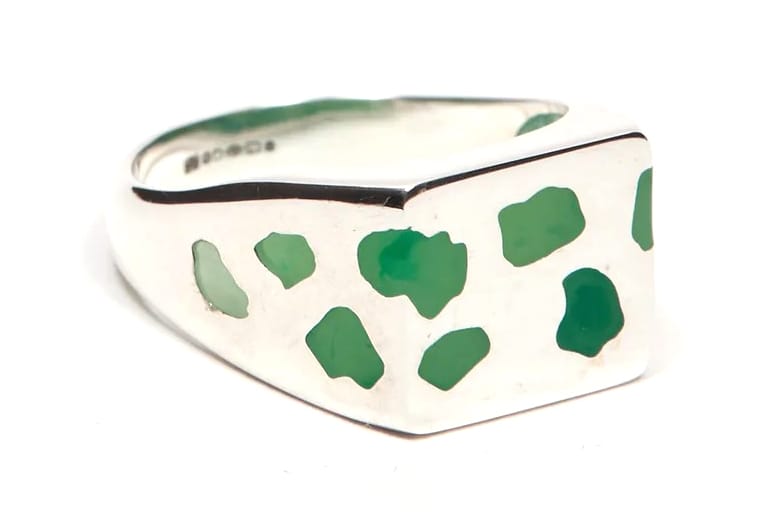 Ellie Mercer's Signature Silver and Resin Rings Land at Goodhood