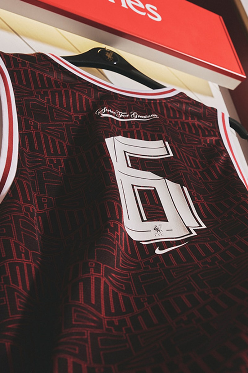 Liverpool FC LeBron James Football Basketball Jersey Soccer Sports LA Lakers Premier League Jordan Henderson Mo Salah