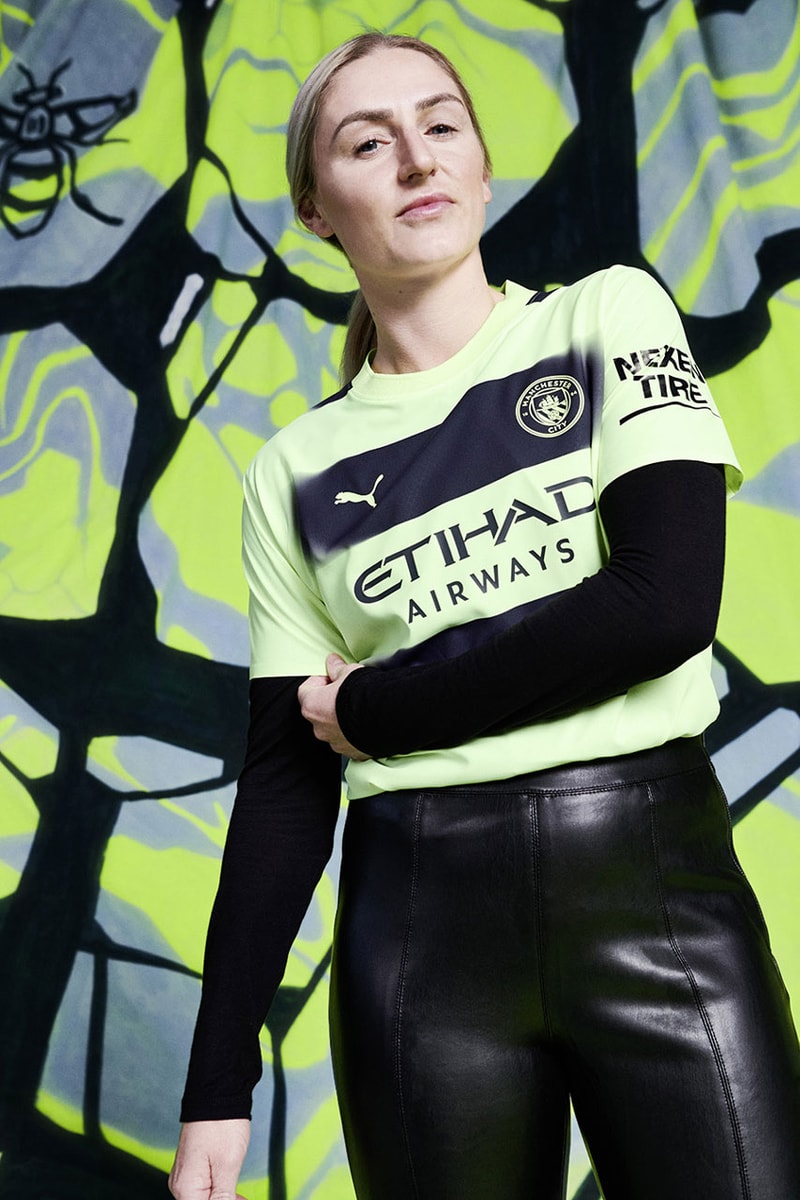 Manchester City PUMA Metaverse Third Kit Premier League Haaland Kevin De Bruyne Grealish Land of Games Football Soccer 