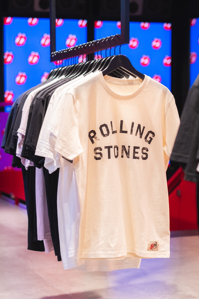 The Rolling Stones MTV Clothing Collaboration T-shirt Tote Bag Hoodie Music Mick Jagger No.9 Carnaby Street London UK Rock and Roll