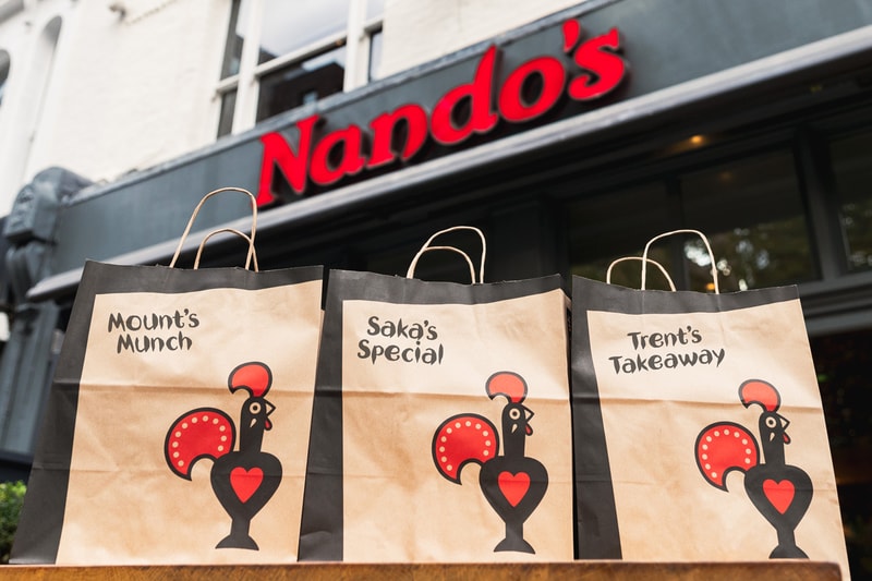 Nandos Bring Home The Heat Bukayo Saka Mason Mount Trent Alexander Arnold Football World Cup Chicken Chelsea Arsenal Liverpool