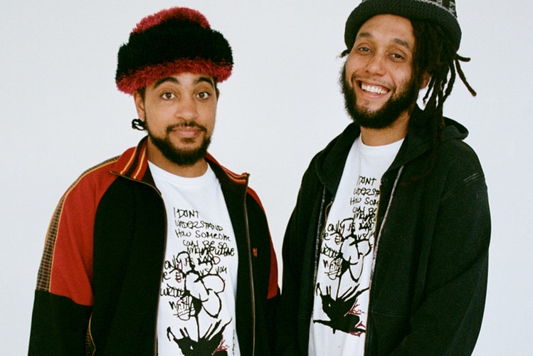 Nicholas Daley Taps Wu-Lu for a Lyric-Covered Charity T-Shirt