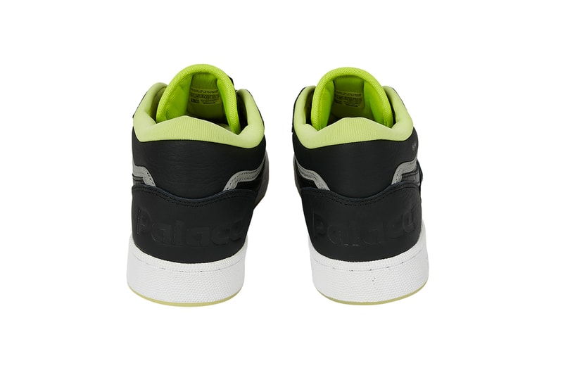 Palace Spring 2023 Collection Week 4 Drop Reebok Club C II Mid Revenge Collaboration Release Info Date Buy Price Club C II Mid Revenge classic white blue tan black neon yellow