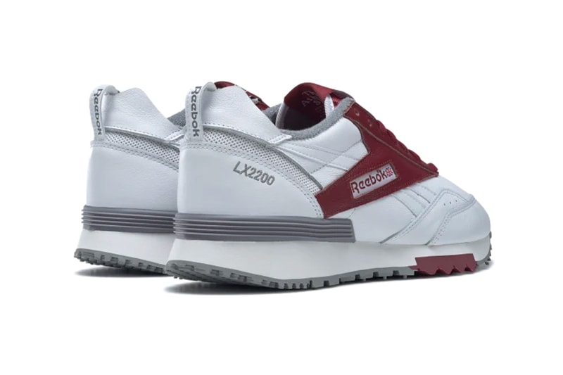 Reebok Mountain Research LX2200 Sneaker Shoe Collaboration Trainer Footwear Leather Grey Red UK Lace Closure