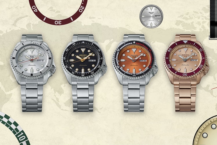 Seiko Celebrates 55 Years of the Seiko 5 Sports With the ‘Customise’ Limited-Edition Collection