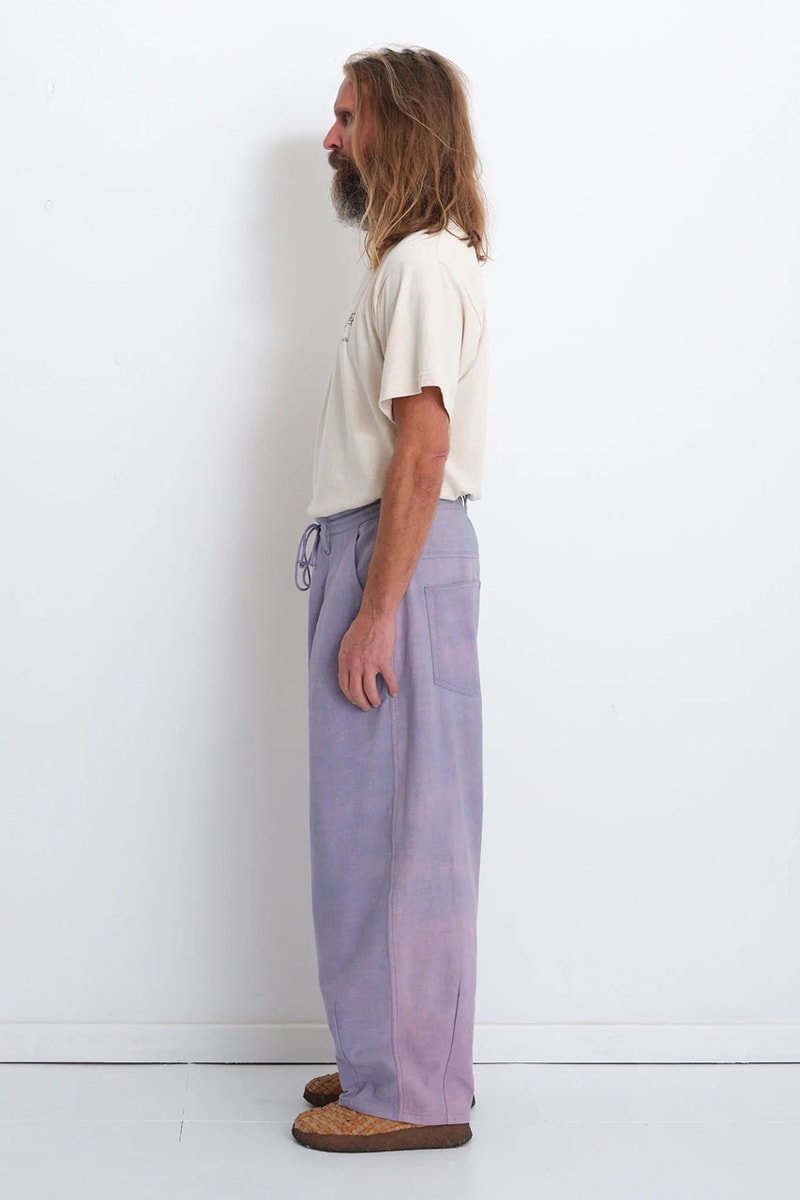 STORY mfg. ROOTS Gentlefullness London Sustainable Fashion Cotton-Linen Bowling Shirt Trousers Dyed UK Britain Contemporary Fashion