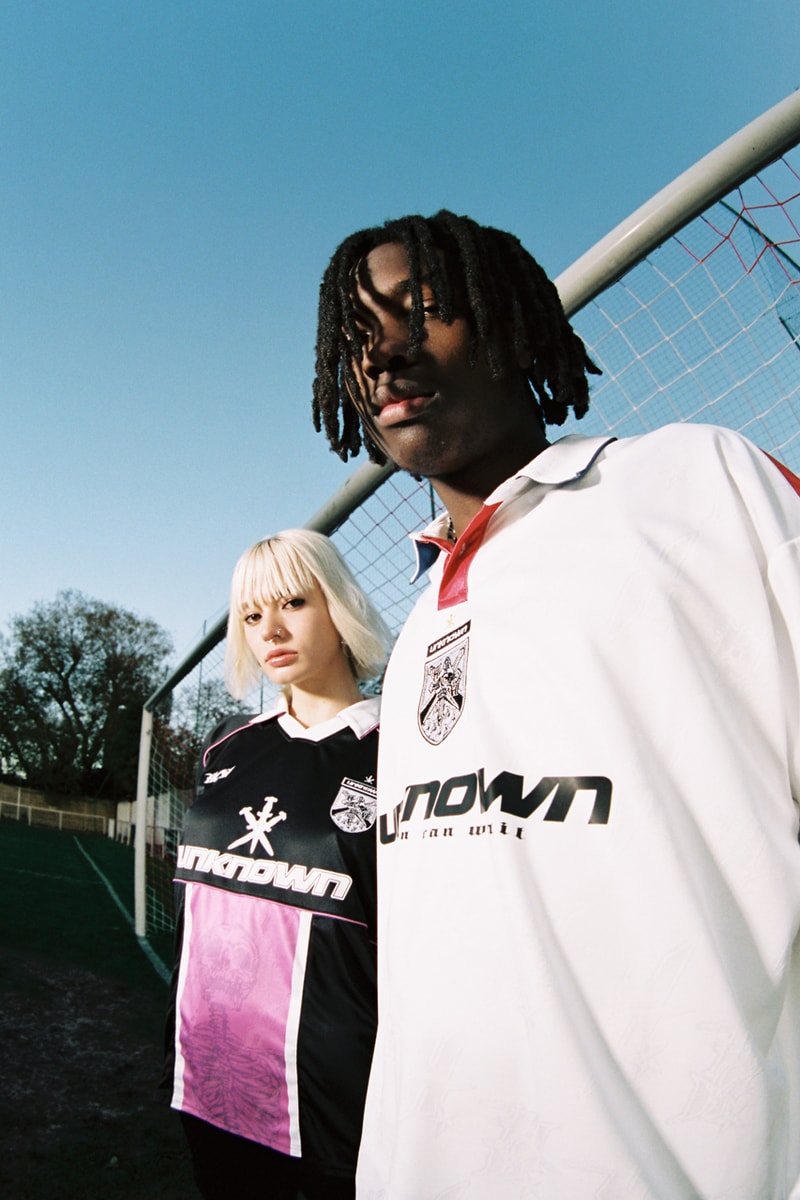Unknown London Heaven Can Wait Collaboration UK Streetwear World Cup Football Pop-Up Croyden AFC Sports Fashion Style