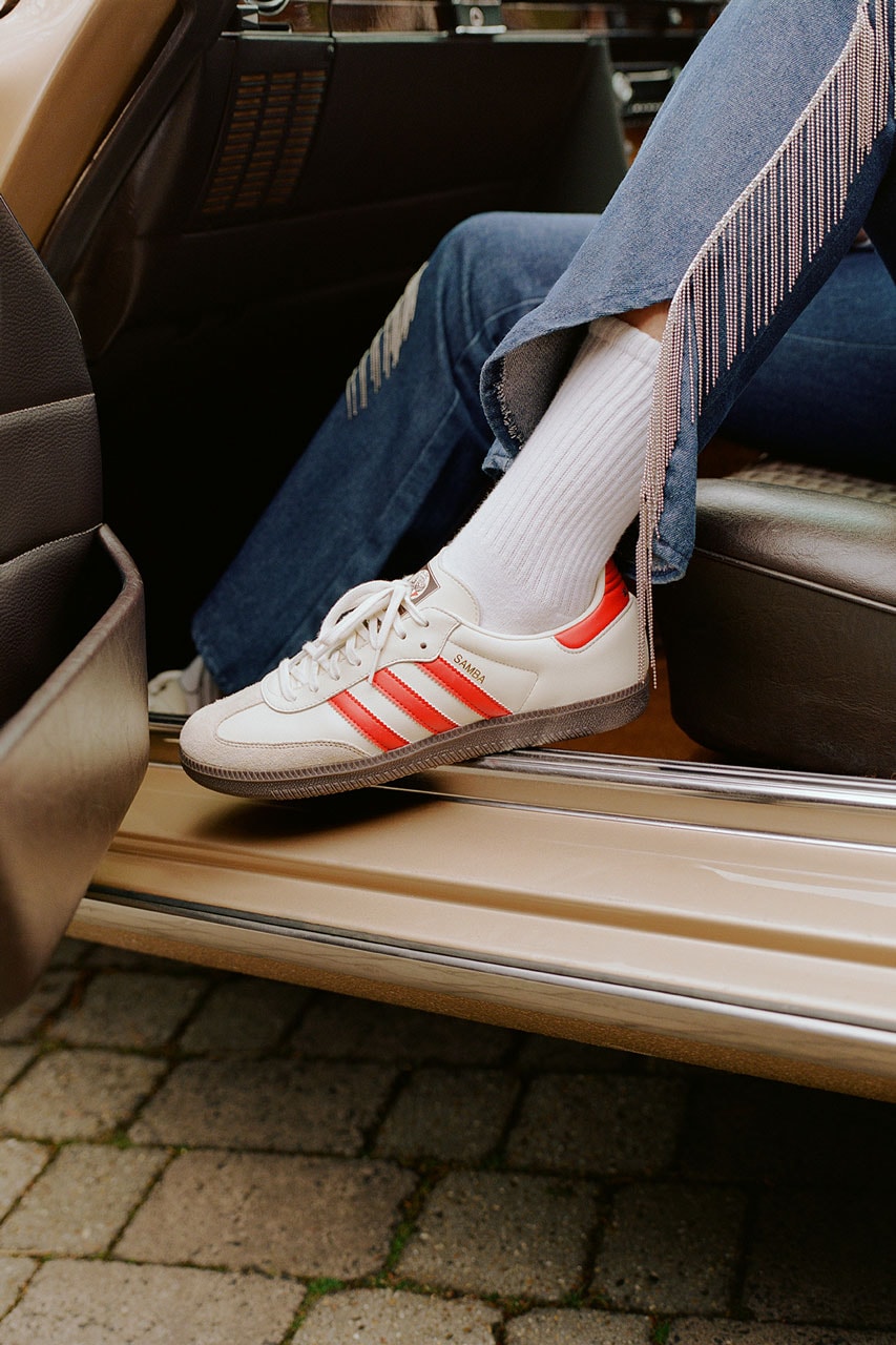 adidas Originals Ajax Football Club Clothing Collaboration Collection Campaign Footwear Samba Sneaker Three Stripe
