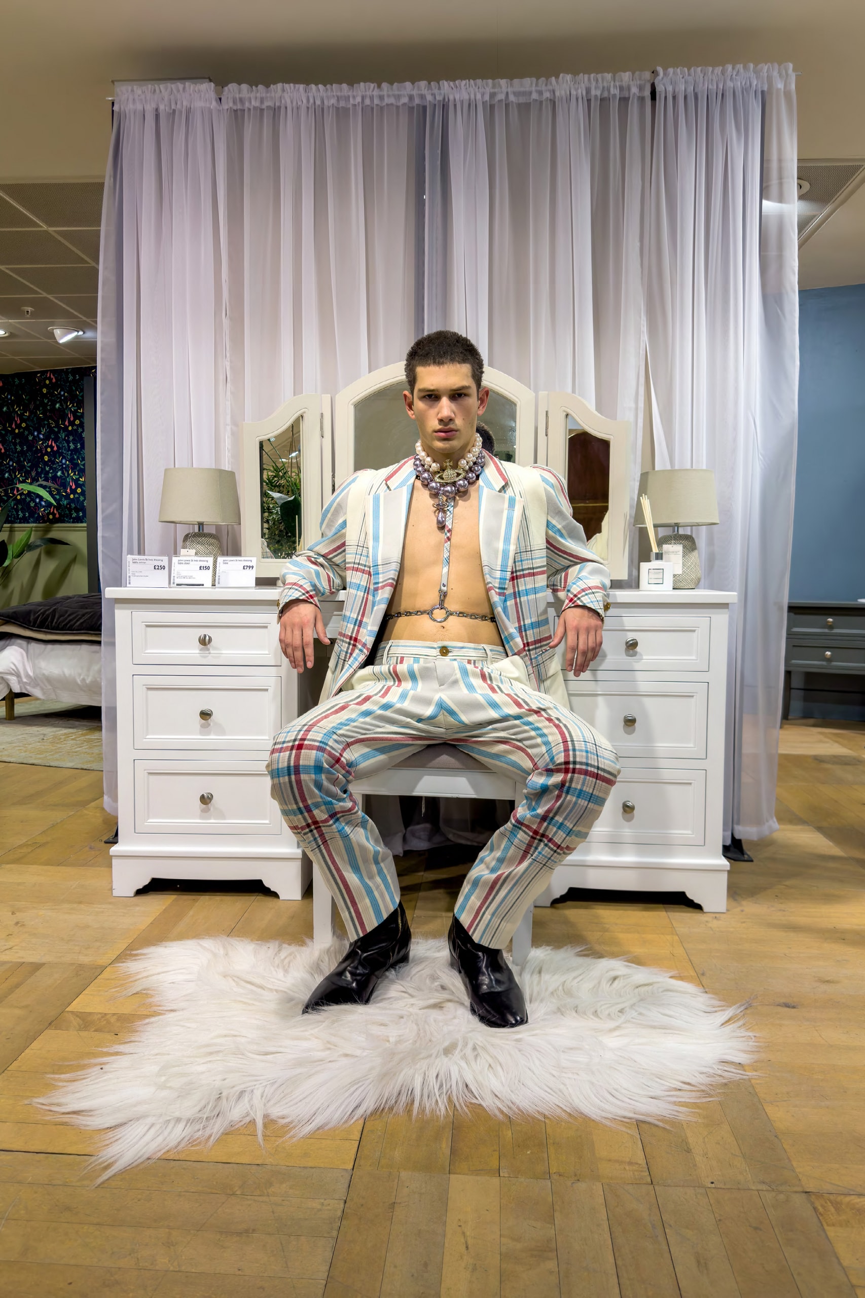 Andreas Kronthaler for Vivienne Westwood Fall Winter 2023-2024 Campaign Imagery Collection Menswear Womenswear 