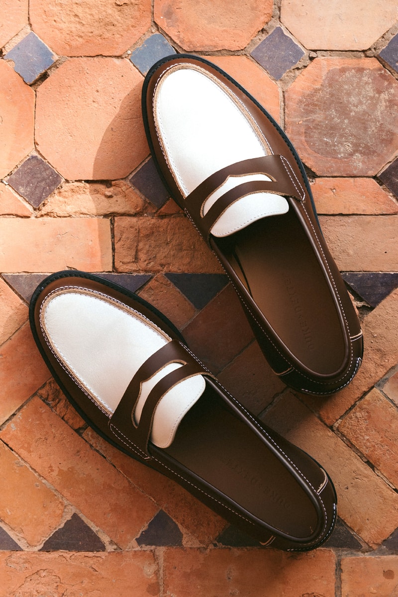Duke + Dexter Spring Summer 2023 Collection SS23 "Club Morocco" Marrakech Loafers Penny Shoes Formal Footwear British Release Info 