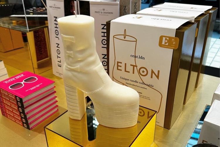 Light Up Elton John's Platform Boots With cent.ldn's Candle Collectibles