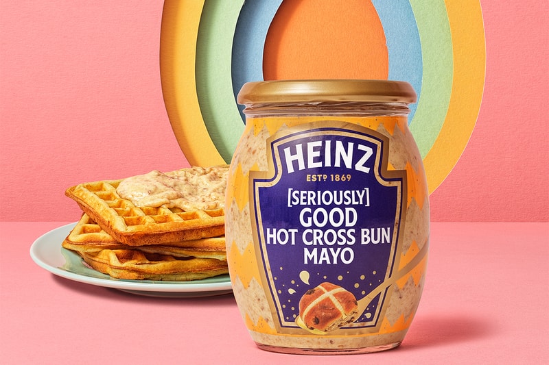 Heinz Good Hot Cross Bun Mayo Release Information details date easter mayonnaise condiment chocolate cinnamon