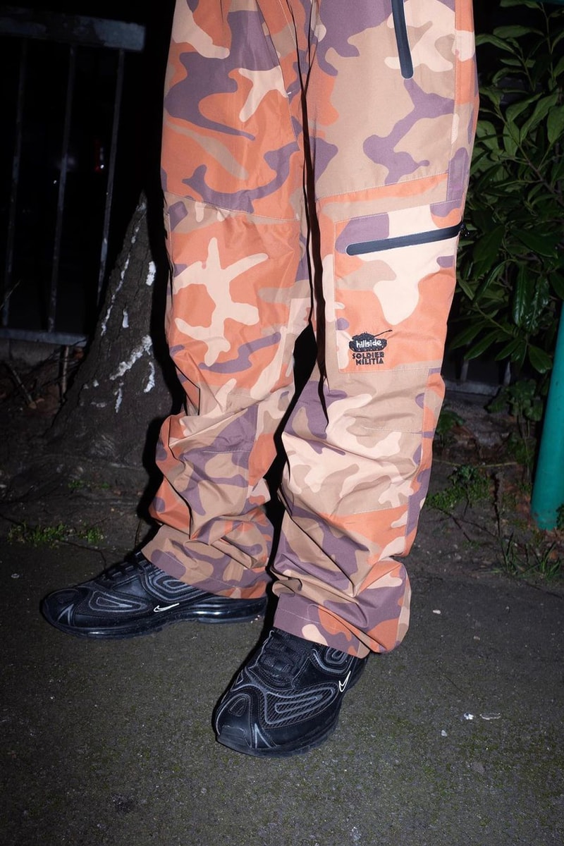 Hillside Solider Militia UK Fashion Streetwear Artwork Camouflage Style Street London British England 